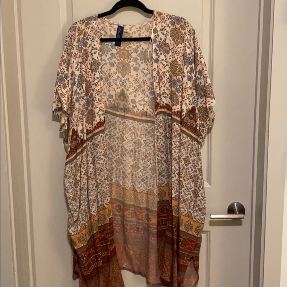 Boho pattern cardigan